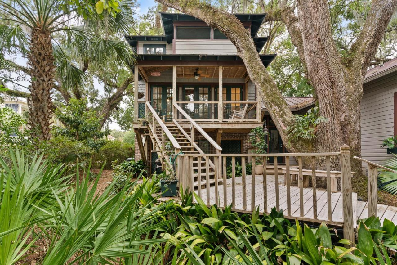 The Treehouse - 116 Florence Street St. Simons Island Dış mekan fotoğraf