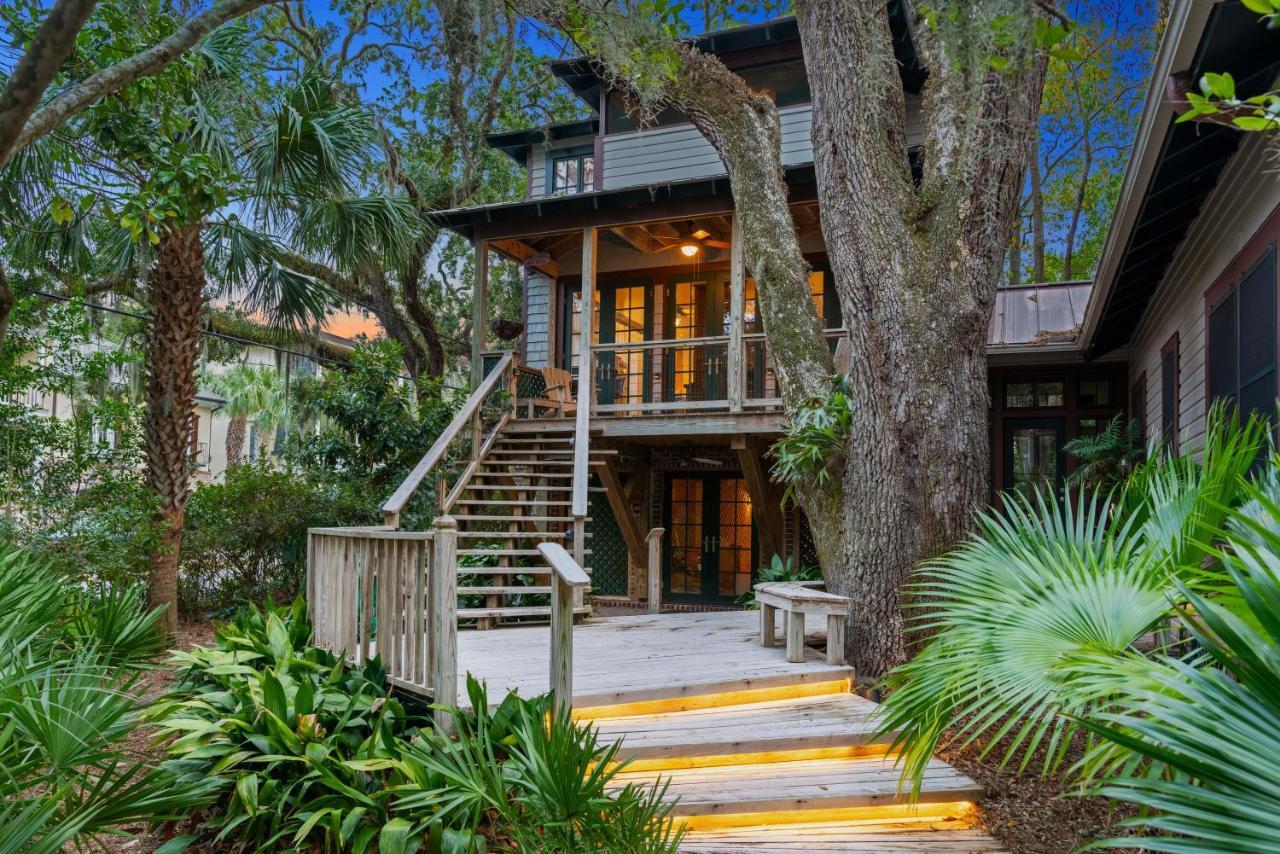 The Treehouse - 116 Florence Street St. Simons Island Dış mekan fotoğraf